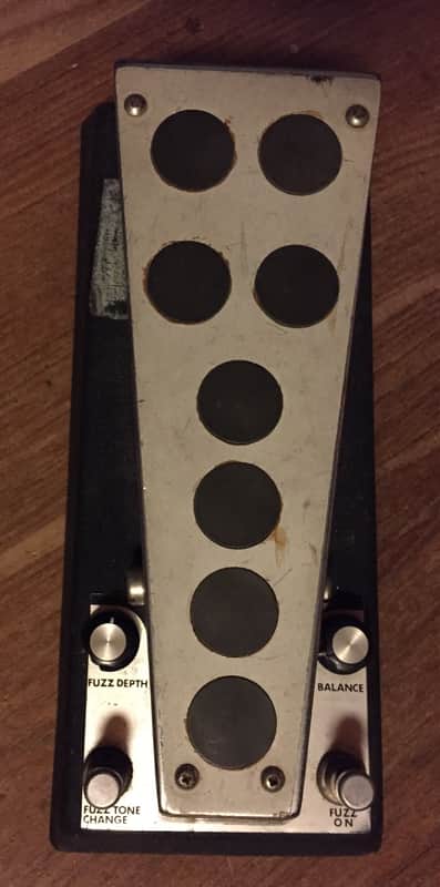 Ibanez Wha-Fuzz  1974 Metal Black and Cromo image 1