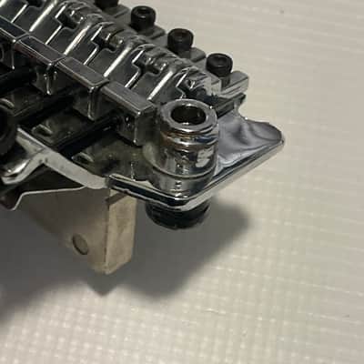 1990's Korean Ibanez RG Series SLT101 SLT-101 Chrome Floyd Rose Single Locking Tremolo Bridge & Arm image 13