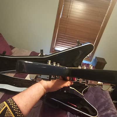 Dean V 79 reissue Blue Burst 2018 - Blue Burst image 5