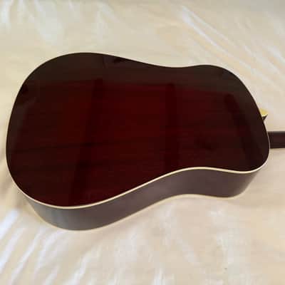 Vintage 1996 Epiphone Hummingbird - Cherry Sunburst - Made in Korea (MIK) - Free Pro Setup image 8