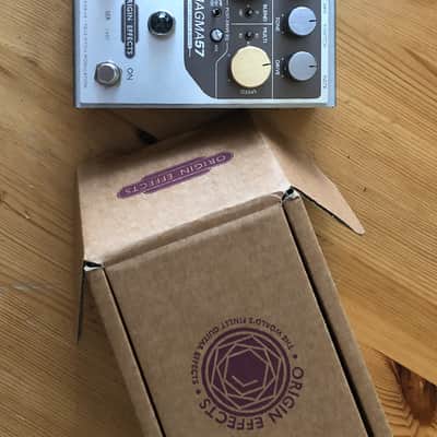 Origin Effects MAGMA57 Amp Vibrato and Drive 2020 - Silver image 2
