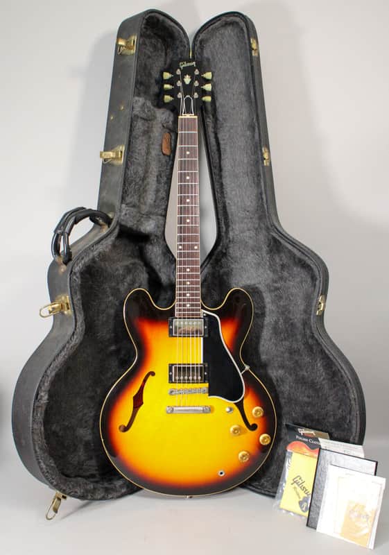 2009 Gibson Custom 50th Anniversary '59 ES-335 VOS Sunburst w/OHSC image 1