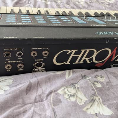 Fender Rhodes Chroma Polaris Analog Synthesizer MIJ 80s Vintage LOOK image 9