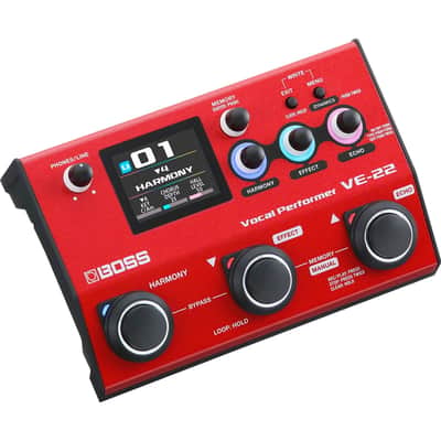 Boss VE-22 Vocal Performer Pedal image 1