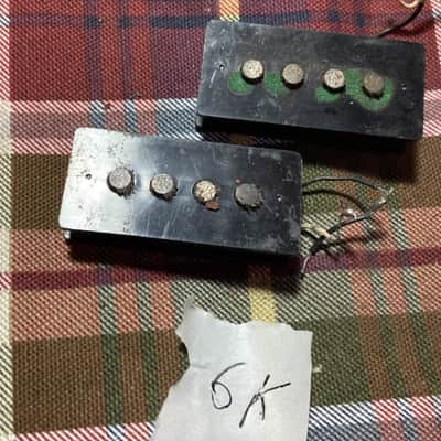 Vintage 1970s Dimarzio Black Phenolic Precision P-Bass Pickup, 6k image 3