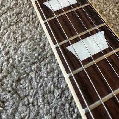 Gibson Les Paul Trad Pro V Satin Electric Guitar 2022 - Desert Burst image 10