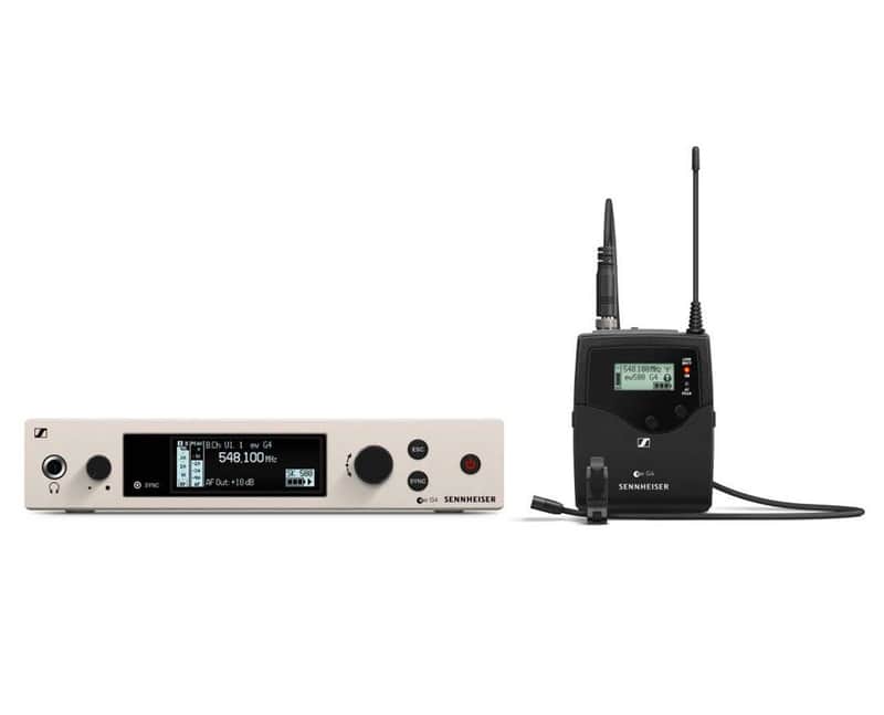 Sennheiser EW 500 G4-MKE2 Omnidirectional Wireless Lavalier Microphone System (GW1-Band: 558-608 MHz) image 1