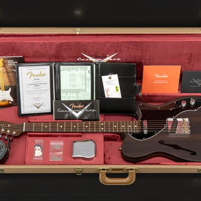 Fender Custom Shop Limited Edition Rosewood Tele Thinline - Closet Classic - Natural image 4