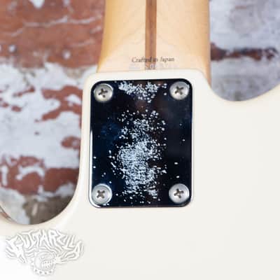 Fender Aerodyne Jazz Bass AJB 2006 Vintage White CIJ Japan image 18