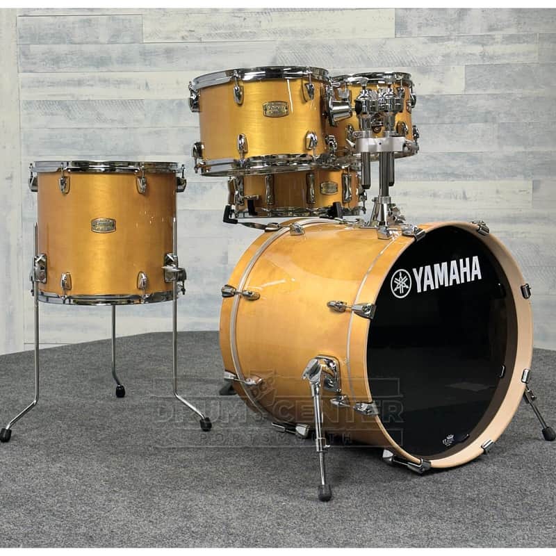 Yamaha Stage Custom Birch 5pc Drum Set w/20" BD Natural Wood image 1