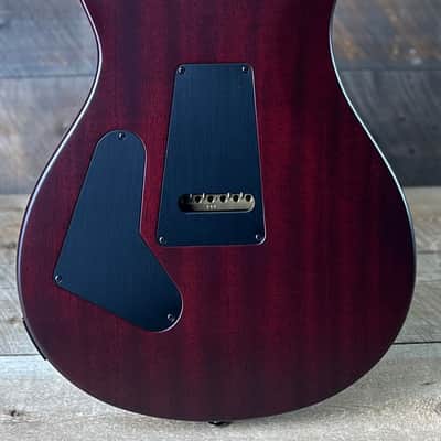 PRS Wood Library Custom 24 Fatback Semi-Hollow! - Satin Copperhead Cherryburst 423667 image 12