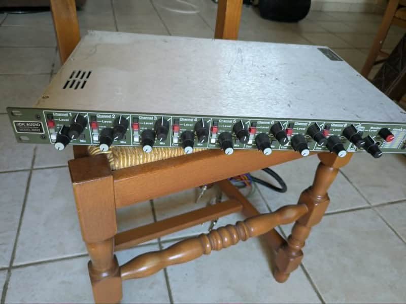 JDK Audio 8MX2 8x2x8 Mic Pre Mixer 2010s - Green image 1