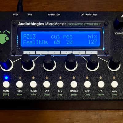 Micromonsta Polyphonic Synthesizer with RARE display image 1