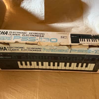 Yamaha PSS-130 PortaSound 1908s Electronic Keyboard Synth VGC in Box w Org. Power Supply image 18