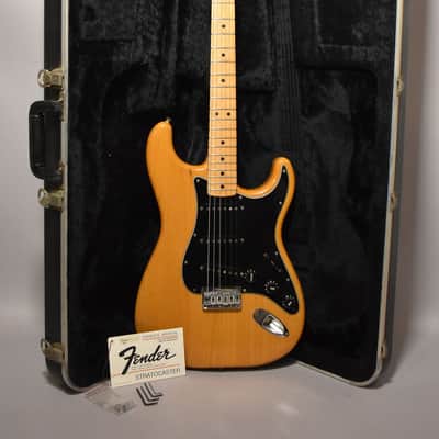 1979 Fender Stratocaster Hardtail Natural Finish w/OHSC image 1