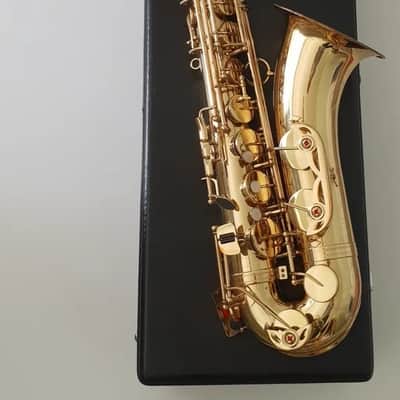 Saxophone Bb Tenor Gold Finish Intermusic Sax with Hard Case - Full Outfit -6 image 3