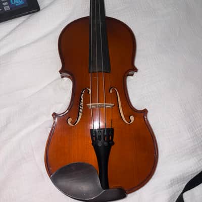 Violon Civelli 4/4 avec archet, étui rigide et épaulière Kun image 1
