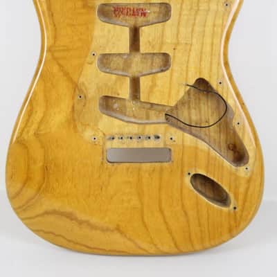 1972 Vintage Fender Stratocaster Ash BODY Natural ~ORIGINAL~ 1970s Strat image 11