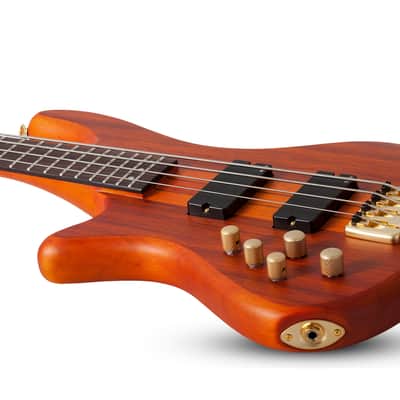 Schecter Stiletto Studio-4 LH Honey Satin image 2