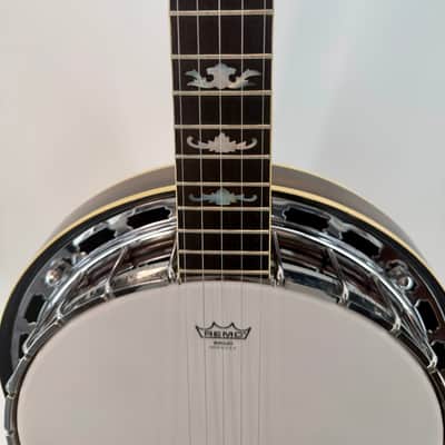1970s GTR Florentine Special 5-String Banjo, Mahogany, Gruhn Taylor Wood image 5