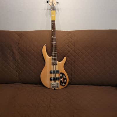 Cort A4PLUSFMMHOPN Figured Maple Top Mahogany Body 5pcs Maple Neck 4-String Electric Bass Guitar image 21