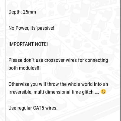 NoisyFruitsLab LAN Connection Module image 3