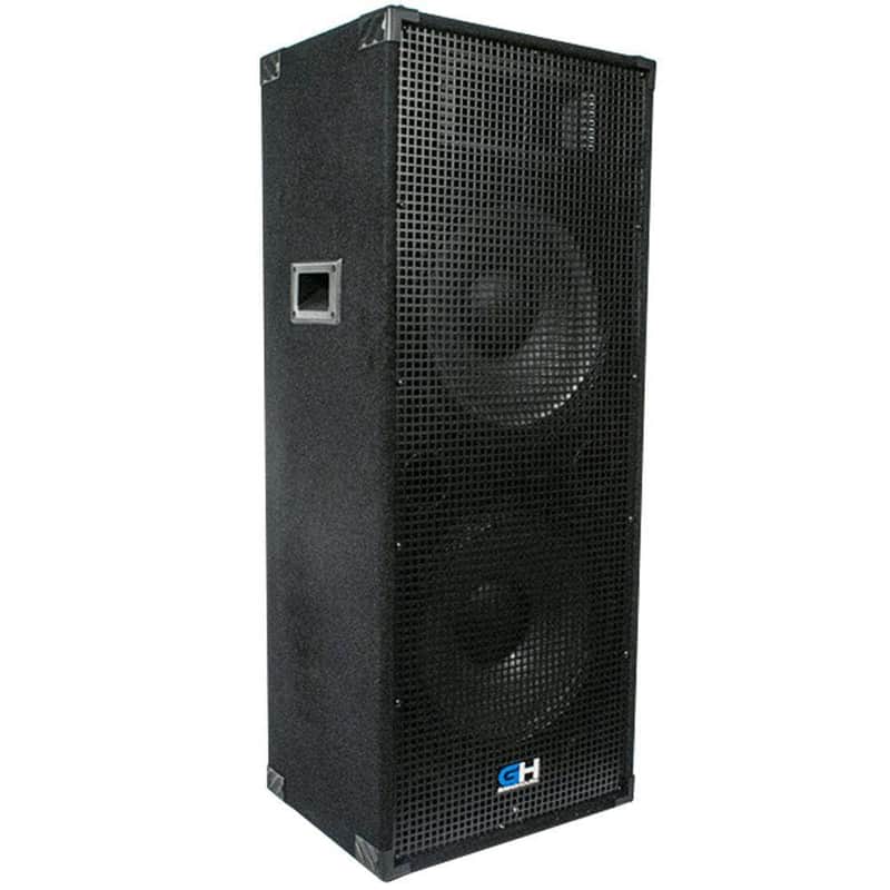 Seismic Audio GH215L - Passive Dual 15 Inch 2-Way PA/DJ Loudspeaker Cabinet - 1450 Watt Full Range PA/DJ Band Live Sound Speaker image 1