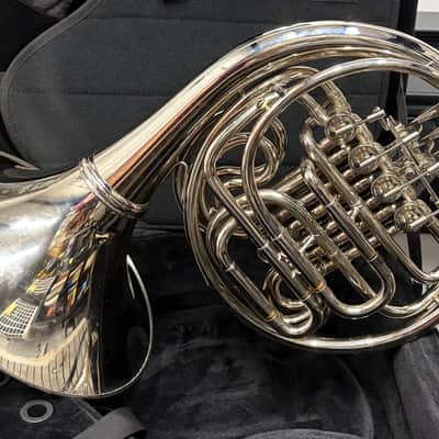 French Engineer Maxtone Double French Horn, Silver Finish image 6