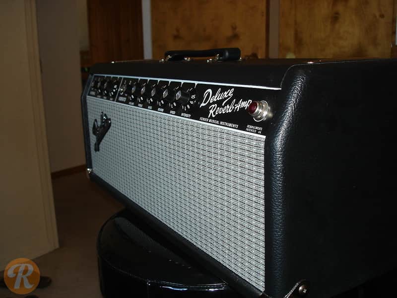 Fender '65 Deluxe Reverb-Amp 2-Channel 22-Watt Guitar Amp Head 2014 - 2016 image 3