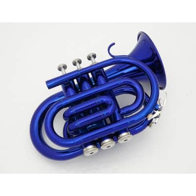 Other brands (wind instruments and brass instruments) Kaerntner KTR33P MBL [Bb Pocket Trumpet] [Brand New, Slightly Damaged, Super Special Price!!] [Grand Clearance Sale] image 2