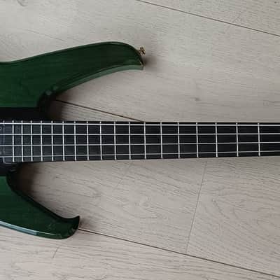Washburn Status S1000 S70 1989/91 Translucent Green headless image 2
