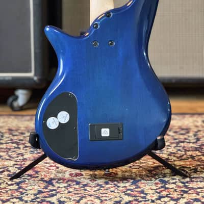 Jackson JS Series JS3Q Spectra Bass 2020 - Present - Amber Blue Burst image 12