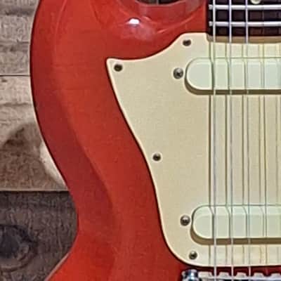 1967 Gibson Melody Maker D "SG" - Fire Engine Red - image 4
