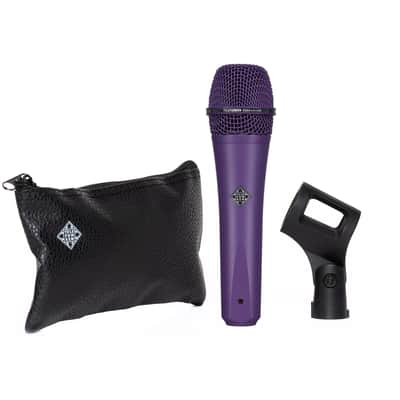 Telefunken M80 Dynamic Supercardioid Microphone, Purple image 3