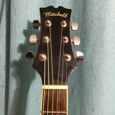 Mitchell D120SCE Dreadnought with Electronics 2010s - Natural image 5