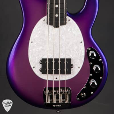 (SEP 9)Ernie Ball Music Man Short Scale StingRay - Galactic Pearl #K14707 image 2