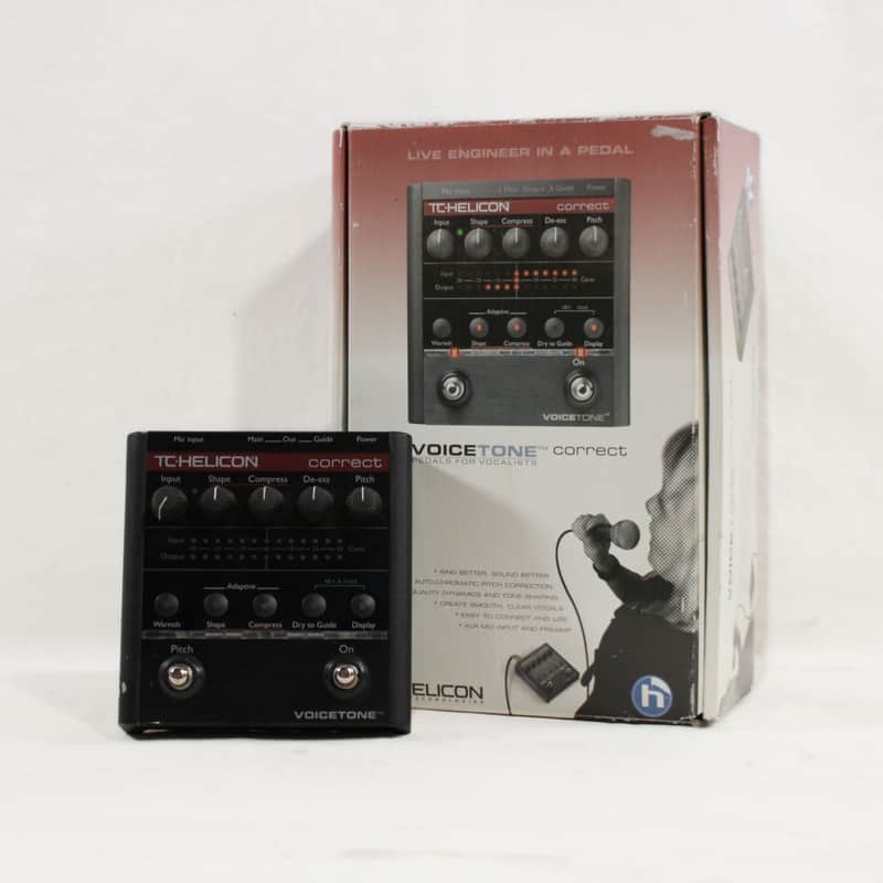 TC Helicon VoiceTone Correct | Reverb