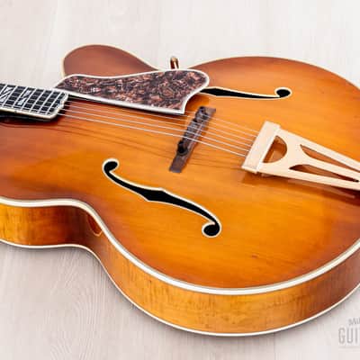 1963 Gibson Super 400C Cutaway Acoustic Archtop Guitar Cherry Sunburst, 100% Original w/ Case image 12