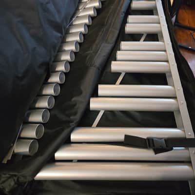 Ross R409 3 Octave Marimba with Height-Adjustable Rolling Stand and Padded Gig Bag – Local Pickup Only image 7