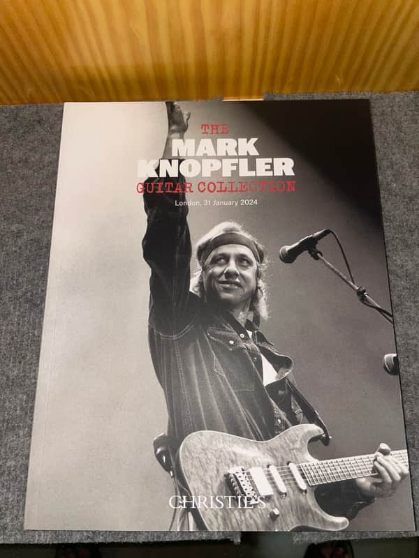 Mark Knopfler guitar collection. Christie’s Auctión Christies 2024 image 1