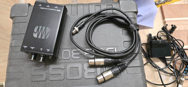 PreSonus HP2 Stereo Headphone Amplifier 2015 - Present - Black image 1