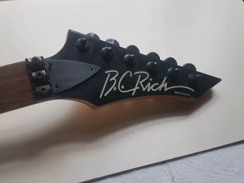1988 BC RICH WARLOCK / GUNSLINGER POINTY HEADSTOCK NECK - made in USA image 1