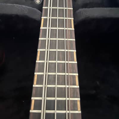 Michael Dolan Custom 5 String Bass Guitar 2008 - Natural wood Gloss finish image 5