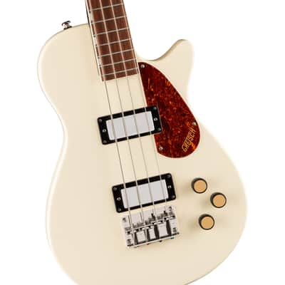 Gretsch Streamliner Jet Club Bass Vintage White - 4-String Electric Bass image 6