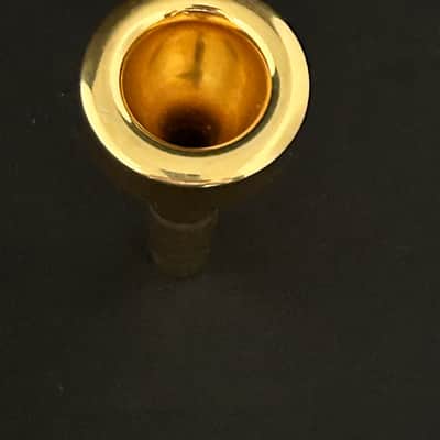 Denis Wick Denis Wick Cornet Mouthpiece, 4 2025 - Gold Plate (24k), Satin Finish image 4