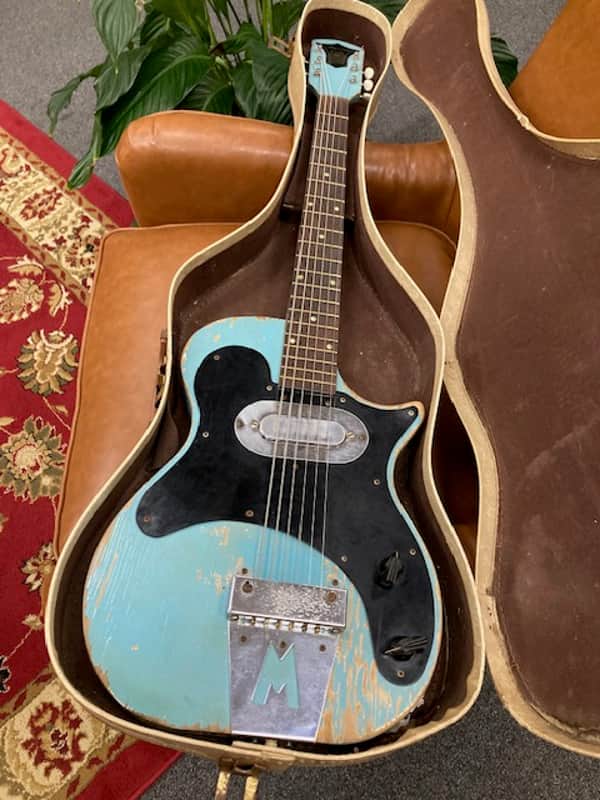 Magnatone Mark III 1956 - Refinish blue image 1