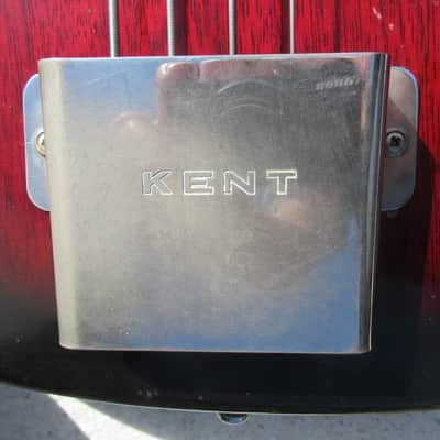 Kent  Basin St Bass Guitar, 1960's, Japan,  34" Scale, Very Cool image 8