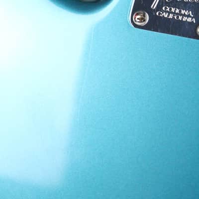 2018 Fender American Elite Precision Bass Ocean Turquoise Noiseless Pickup + OHSC USA 2010s image 13