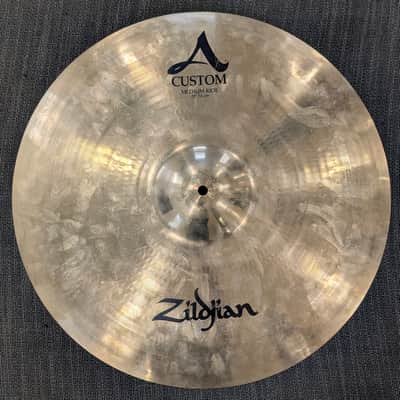 Zildjian A Custom Cymbal Pack - 20" A Custom Medium Ride + 14" A Custom Hi-Hat Pair image 14