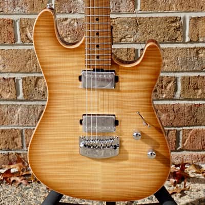 Ernie Ball Music Man Sabre HH Trem Honeysuckle image 1
